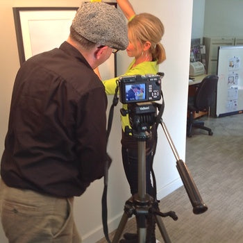 Behind the Scenes at a UTR Photo Shoot